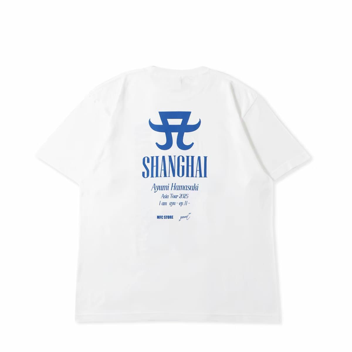 MFCSTORE ロゴ×ayumi hamasakiＴシャツLサイズ ayumi hamasaki × MFC STORE COLLABORATE T-SHIRT | MFC STORE