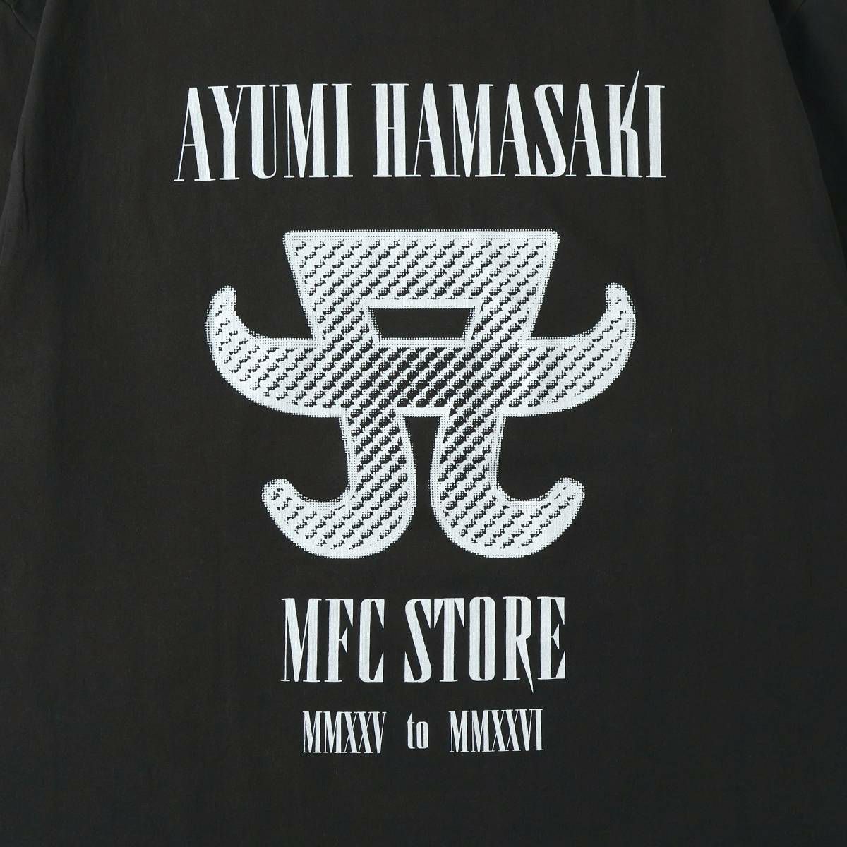 ayumi hamasaki × MFC STORE ARTIST TEE 黒L ayumi hamasaki × MFC STORE ARTIST TEE Design by YUGO | MFC STORE