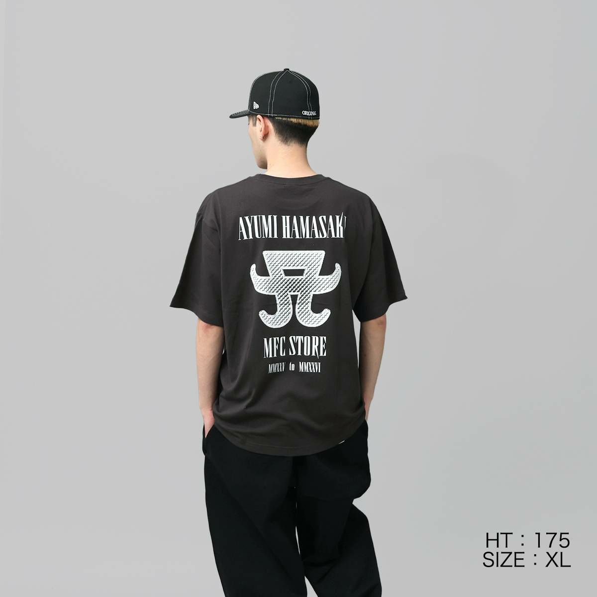 ayumi hamasaki オリジナルデザインTシャツ XLサイズ ayumi hamasaki × MFC STORE ARTIST TEE Design by YUGO | MFC STORE