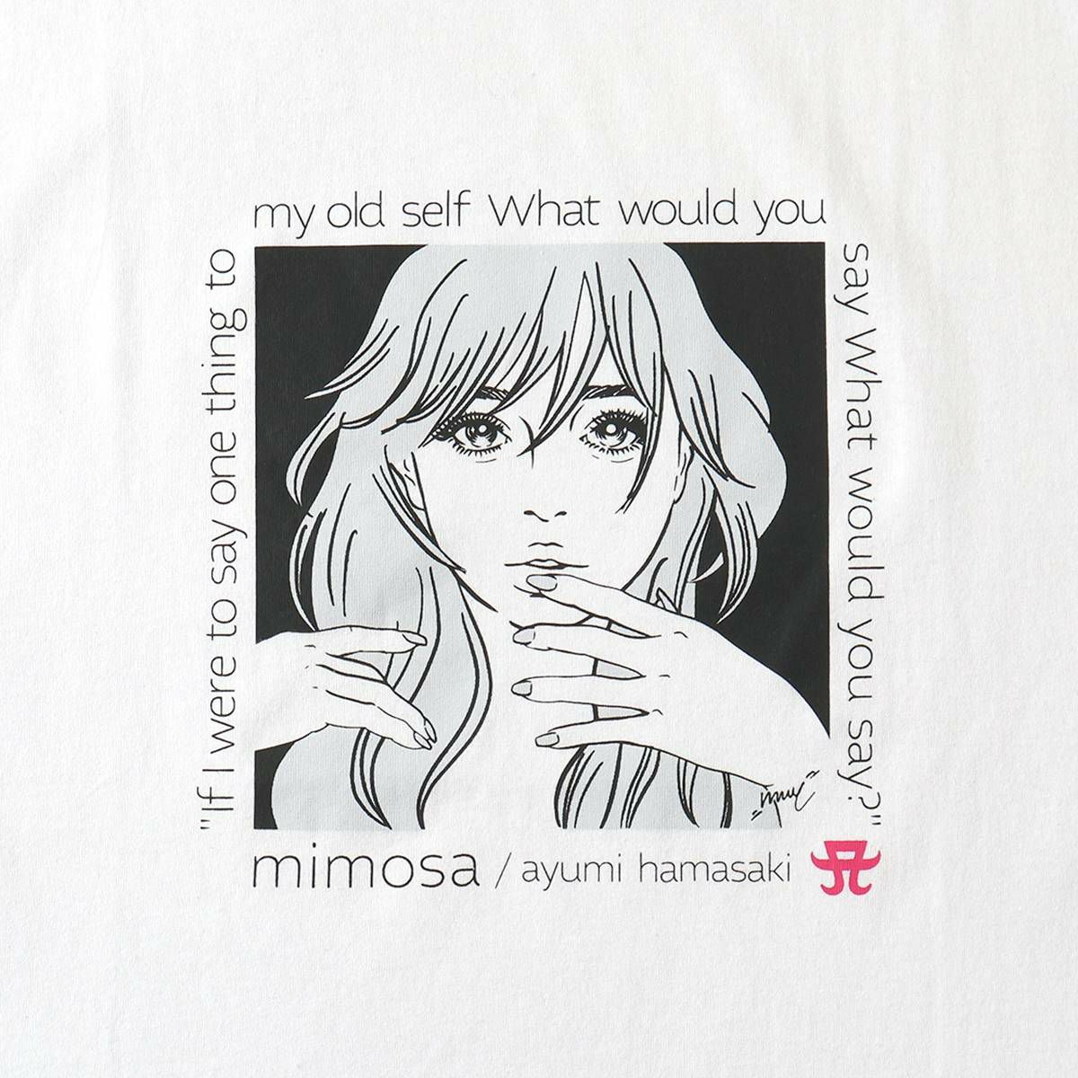 ayumi hamasaki × MFC STORE mimosa TEE Design by MWC | MFC STORE