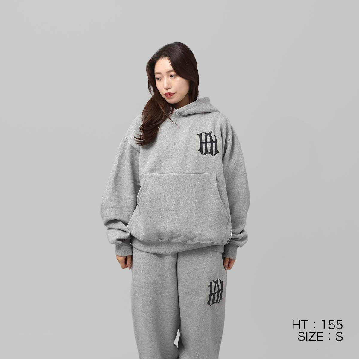 浜崎あゆみ×MFC AHロゴフーディー　グレー Lサイズ ayumi hamasaki × MFC STORE AH LOGO HOODIE | MFC STORE OFFICIAL