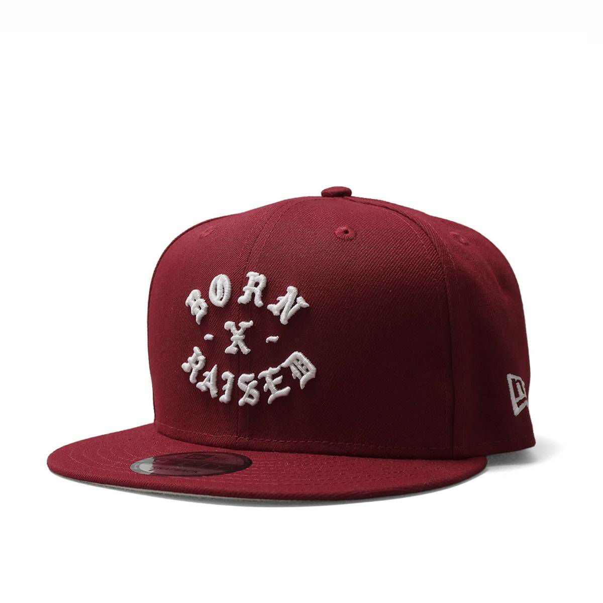 帽子 BORN X RAISED NEW ERA ROCKER SNAPBACK BORN X RAISED×NEWERA ボーンアンドレイズド ニューエラ FITTED ROCKER