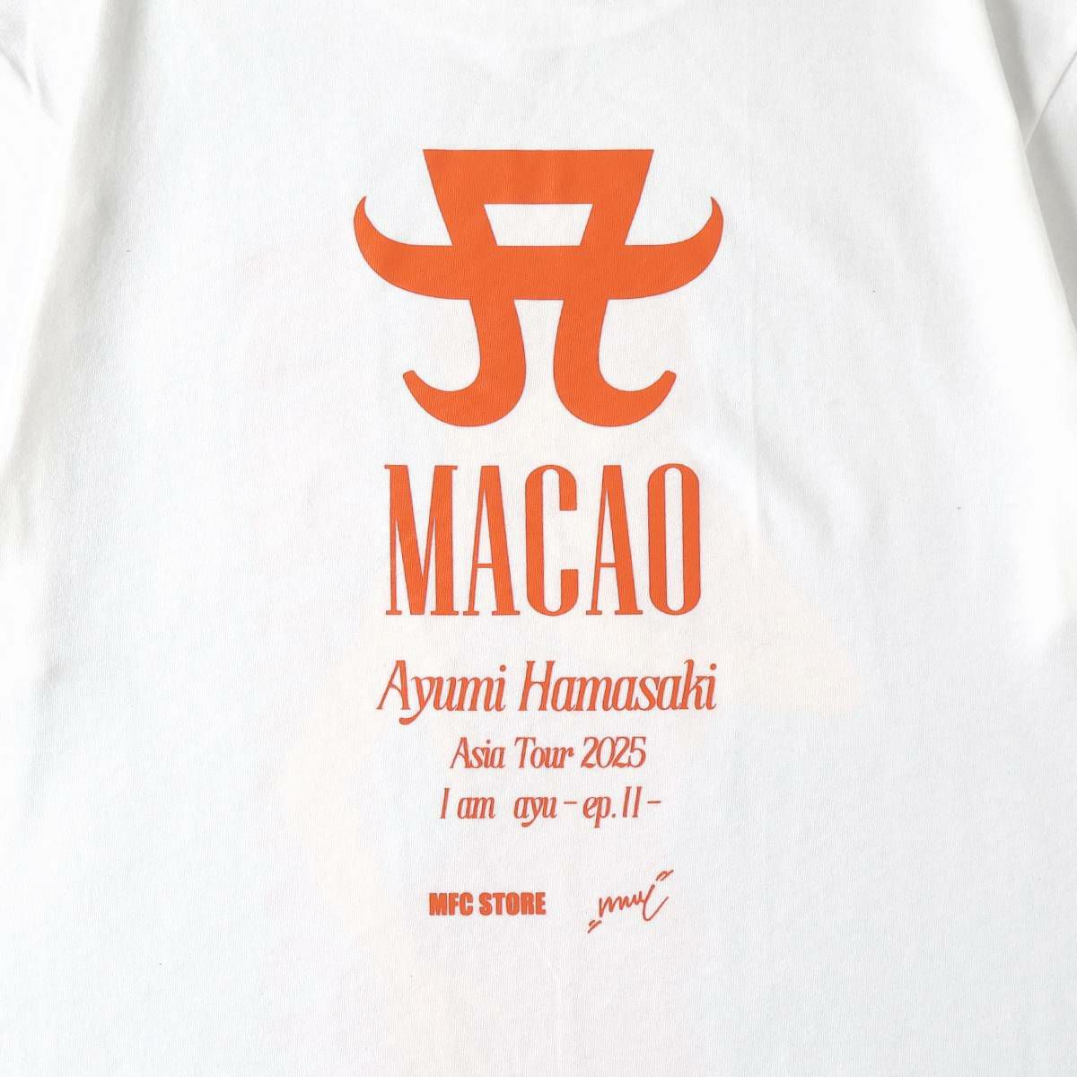 ayumi hamasaki × MFC STORE COLLABORATE T-SHIRT | MFC STORE
