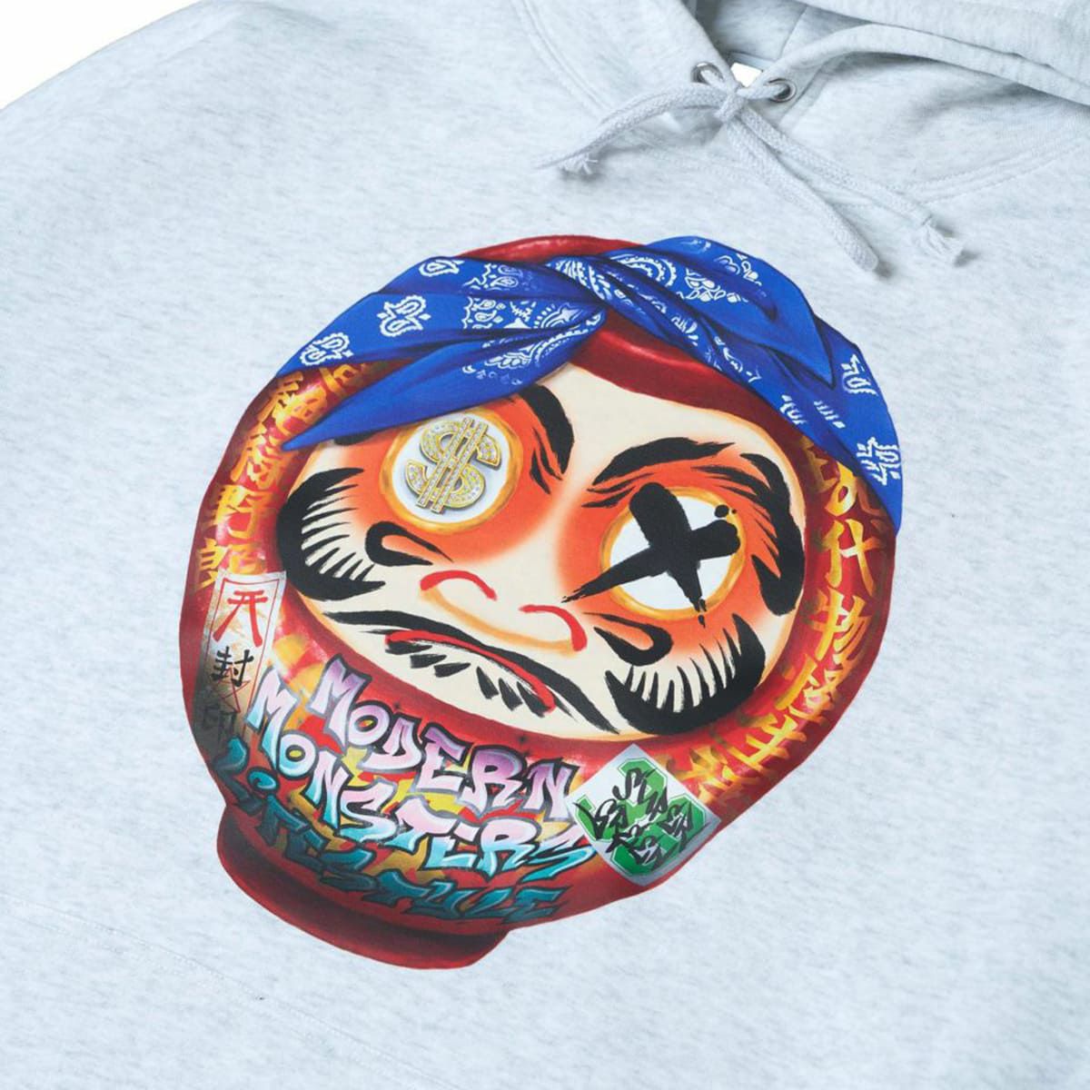 Super green Huge DARUMA Big Hoodie | MFC STORE OFFICIAL ONLINESTORE