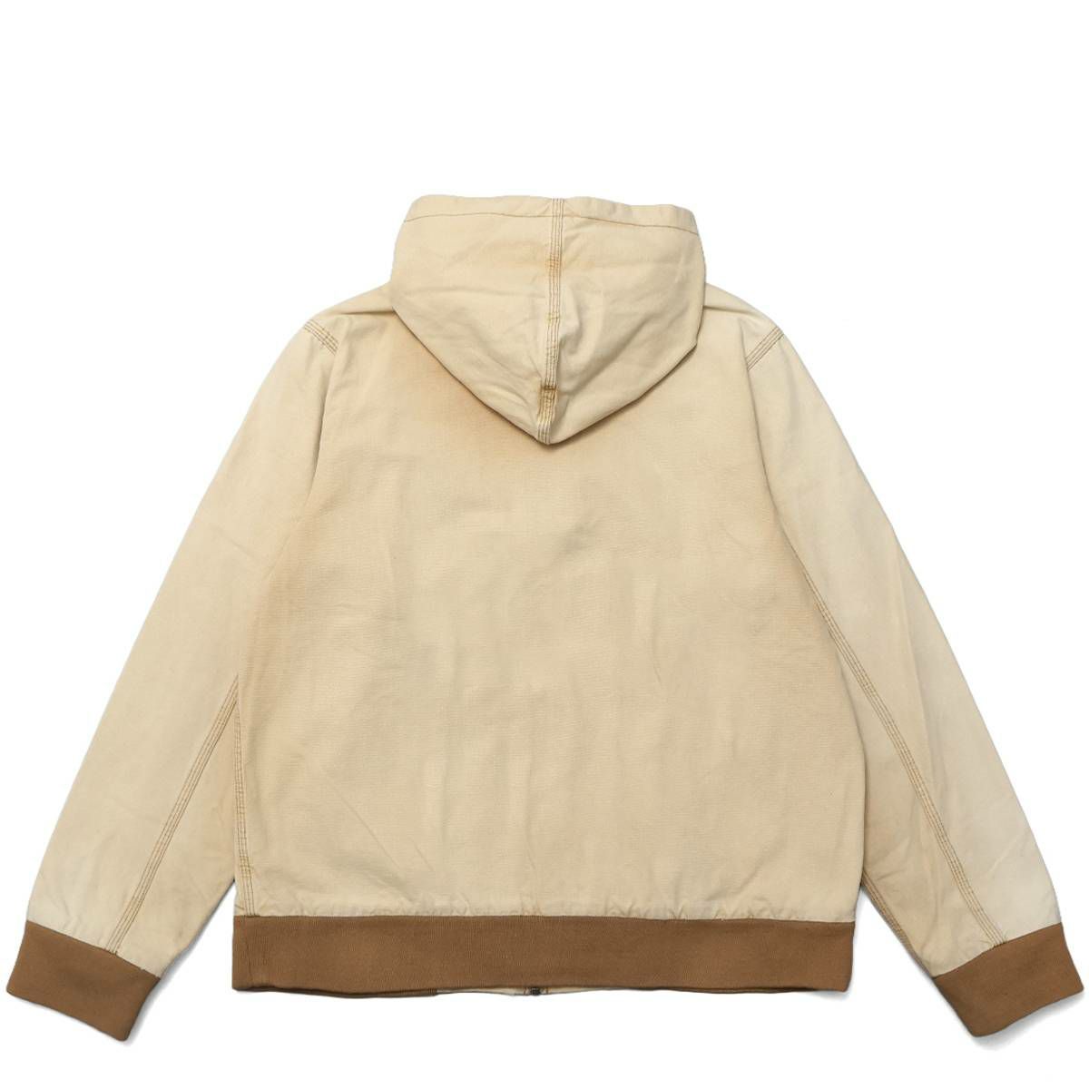 Stussy 00s Thermal Lining Duck-Fabric ACTIVE JACKT Sand Beige